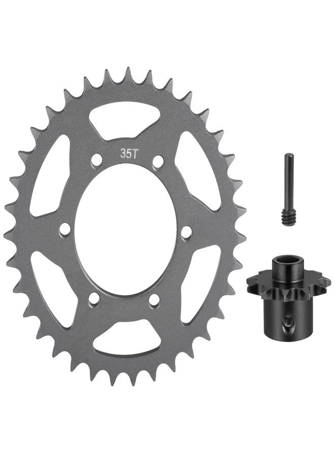RCHUBAM 35T RC Motor Hub Chain Sprocket Gear + 11T Metal Front Chain Sprocket Upgrades Parts Accessories for Losi 1/4 Promoto MX Motorcycle Dirt Bike - Image 1